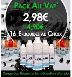 Un des packs eliquide pour ecigarette, d’Ipclop…