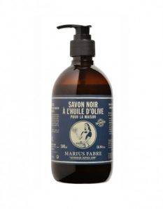 Marius Fabre fait aussi du savon noire liquide à l’huile d’olive