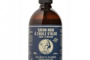 Marius Fabre fait aussi du savon noire liquide à l’huile d’olive